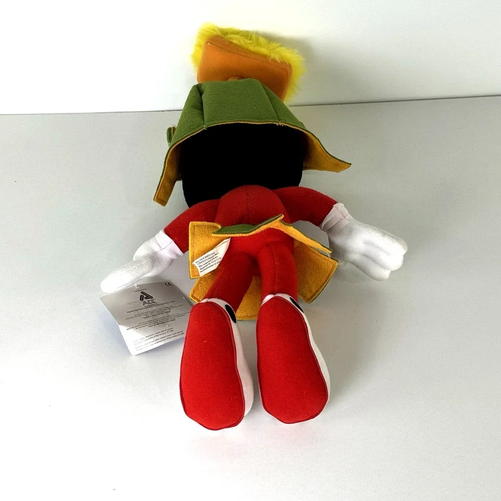 Vintage Marvin the Martian Looney Tunes Plush‎ Stuffed Felt Ace Novelty 1998 NWT